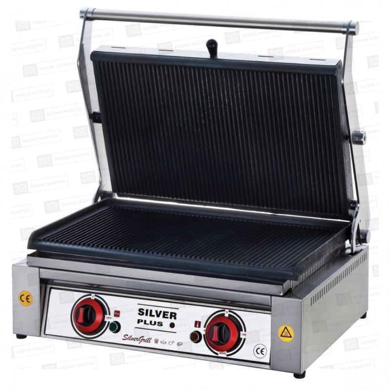 Прижимной гриль Silver PLS-24