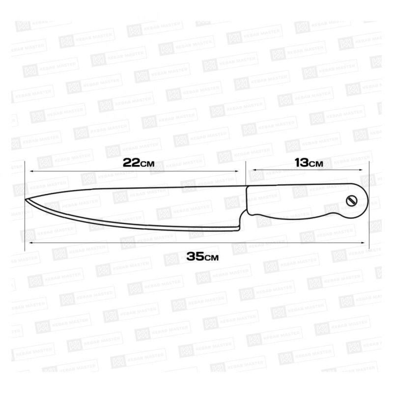 Нож Master KNIFE  " 9"
