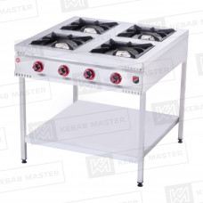 Плита газовая напольная Silver TB-4 (ПРИРОДНЫЙ)