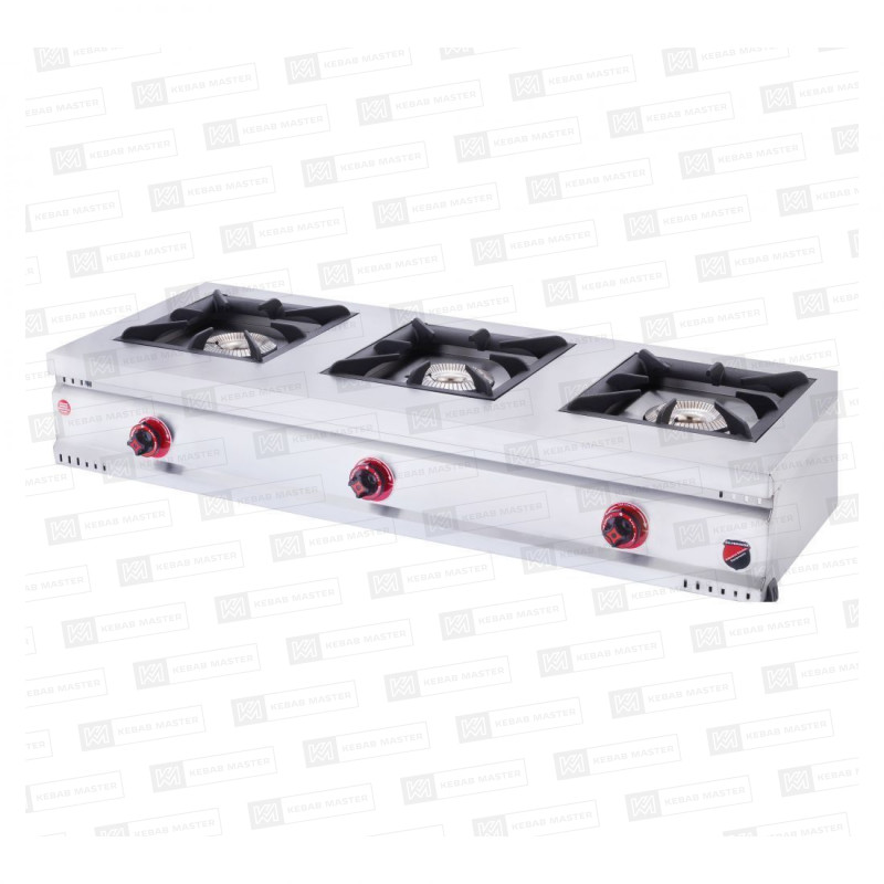 Плита газовая настольная Silver MD-4 (3) ПРИРОДНЫЙ