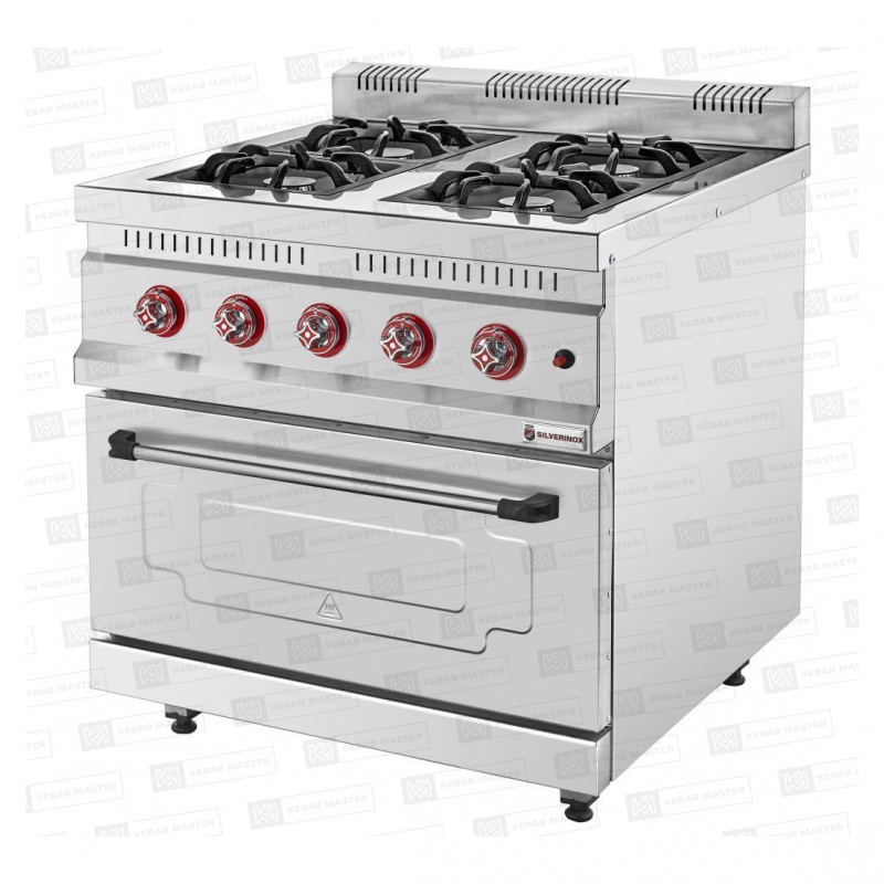 Плита газовая напольная Silver KZN-80