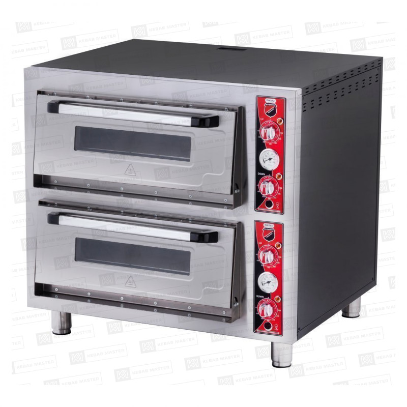 Печь для пиццы двойная Silver PF-62-D