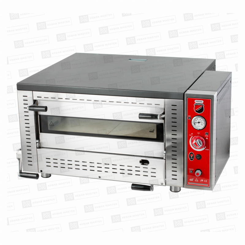 Печь для пиццы газовая Silver PF-62-G (БАЛЛОН)