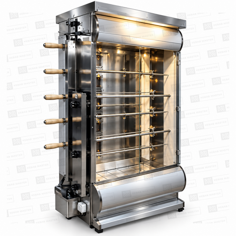 Гриль для кур Kebabmaster КРС-5 (25) (газовый)