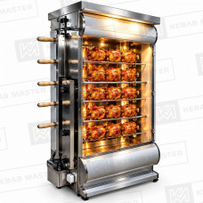 Гриль для кур Kebabmaster КРС-5 (20) (газовый)