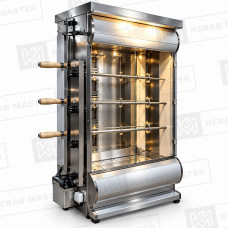 Гриль для кур Kebabmaster КРС-3 (12) (газовый)