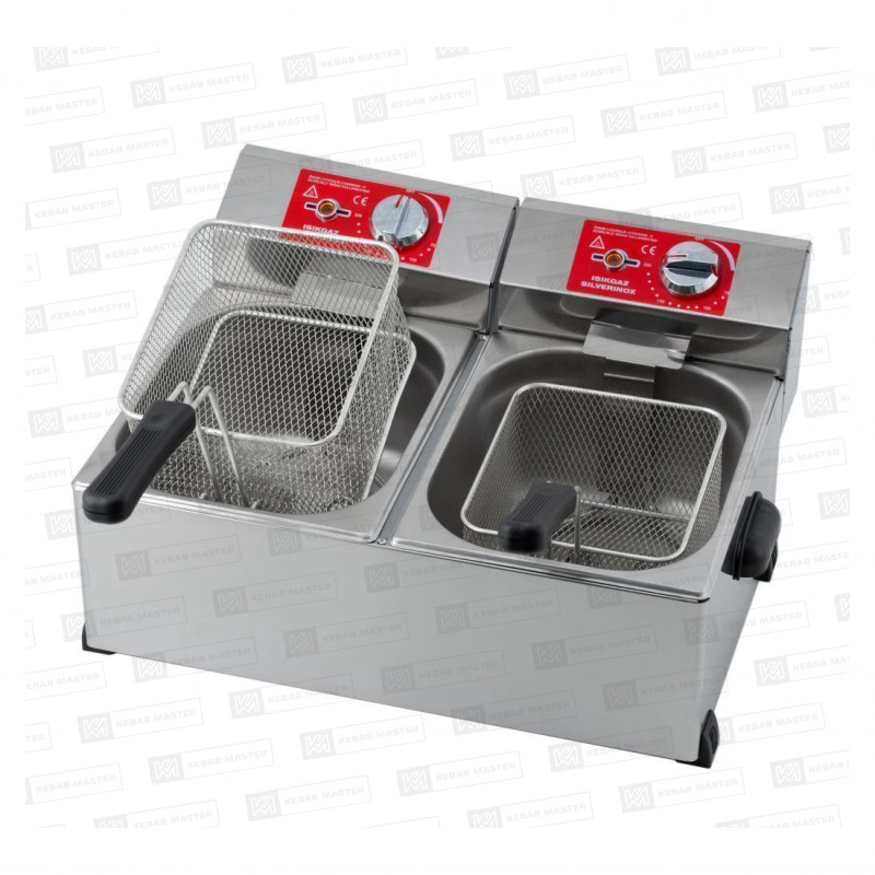 Фритюрница Silver 5+5 л 2143 ELK