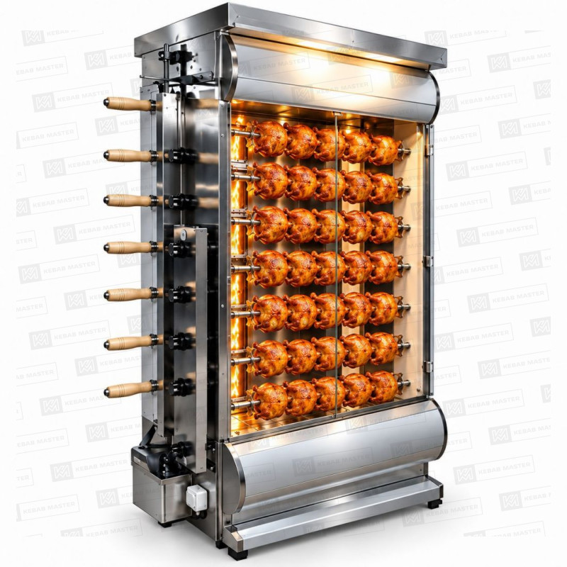 Гриль для кур Kebabmaster КРС-7 (35) (газовый)